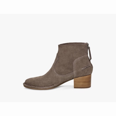 Botas UGG Bandara Ankle Mulher Cinzentas | PT-BKLEF